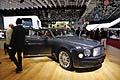 Bentley Mulsanne auto di lusso al Mondial de lAutomobile de Paris 2012