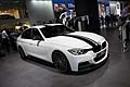 Auto BMW 335i berlina bianca al Paris Motor Show 2012