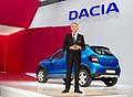 Press day Dacia Sandero al Paris Motor Show 2012