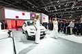 Miss Italia Giusy Buscemi e Fiat Panda 4x4 si incontra con Miss Europa al Paris Motorshow 2012