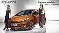 World premiere new Kia Pro Ceed con hostess al Paris Motor Show 2012