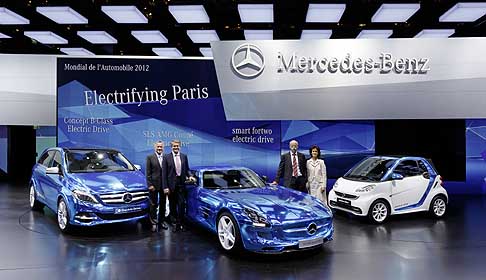 Mercedes-Benz - Press day Mercedes-Benz and Smart at the Mondial de lAutomobile 2012 in Paris