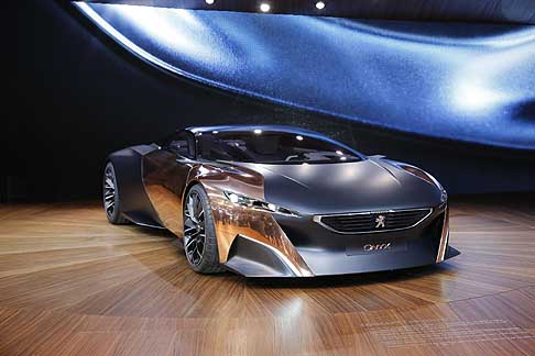 Peugeot - La supercar Peugeot Onyx Concept al Paris Motor Show 2012