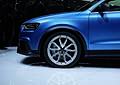 Audi RS Q3 concept dettaglio ruota anteriore a pechino 2012