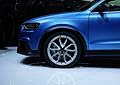 Audi RS Q3 concept dettaglio ruota anteriore a pechino 2012