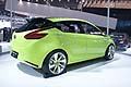 Toyota Dear concept hatchback retrotreno vettura al Beijing New China International Exhibition Center