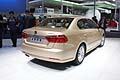 Volkswagen Lavida beige posteriore vettura al Pechino Motor Show 2012