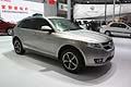 Auto Zotye T600 vista laterale e frontale al Pechino Autoshow 2012