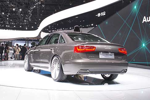 Audi - Audi A6 L e-tron concept rappresenta per Audi un passo importante verso il futuro della mobilit elettrica del mercato cinese. 