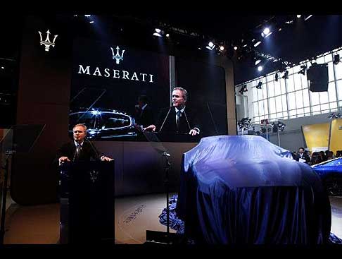 Maserati - Maserati Kubang Concept Suv presentata in conferenza stampa in CIna al Beijing Auto show 2012