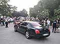 Sflita auto storiche e Bentley luxury cars in Piazza Garibaldi ad Acquaviva delle Fonti - Bari manifestazione Le Perle del Sud 2025