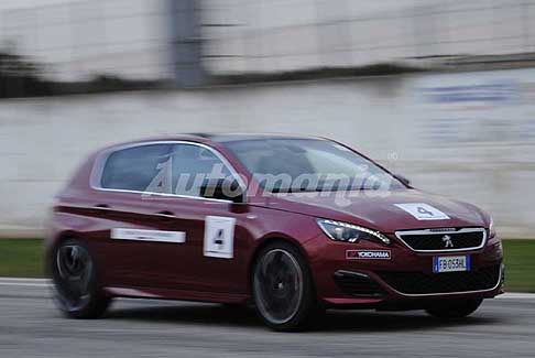 Peugeot Driving Experience 2016 - Assetto sportivo su pista al Peugeot Driving Experience 2016 allAutodromo del Levante a Binetto