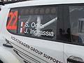 La Skoda Fabia S2000 del duo francese Ogier e Ingrssia al Rally WRC Sardegna 2012