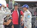 Post gara con Sebastien Ogier al WRC Rally Italia Sardegna 2012