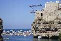 Cesilie Carltonal woman's final Red Bull Cliff Diving 2016 a Polignano a Mare - Italy