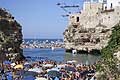 Red Bull Cliff Diving World Series 2016 Polignano a mare tampolini ed elicottero Red Bull