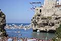 Red Bull Cliff Diving World Series 2016 tuffi acrovatici feminili da 21 m a Polignano (Bari - Italy)