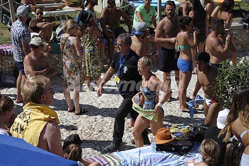 Tuffi alta quota Polignano a Mare - Cesilie Carlton al Red Bull Cliff Diving World Series 2016 a Polignano a Mare