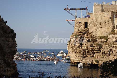 Tuffi a Polignano - Red Bull Cliff Diving 2016 5^ tappa di Polignano a Mare - Italy