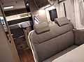 Etrusco T 7300 SB interni dei sedili passeggeri al Salone del Camper 2021 a Fiere di Parma