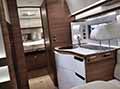 Rapido 60° anniversario Distinction i96 Motorhome interni cucina e camera da letto al Salone del Camper 2021 a Fiere di Parma