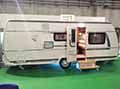 Fendt Caravan modello Saphir 560 SKM al Salone del Camper presso Fiere di Parma