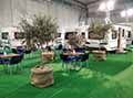 Panoramica Fendt Caravan al Salone del Camper 2021 presso Fiere di Parma