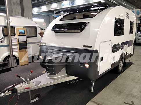 Fiere di Parma 2021 - Rimorchio Roulotte Adria Action 391 PH esposto al Salone del Camper 2021 a Fiere di Parma