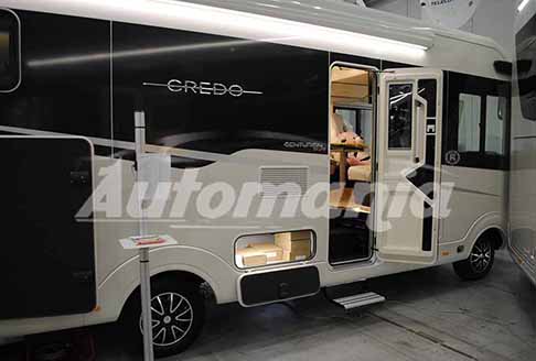 FIere di Parma - MotorHome Concorde Centurion style Credo luxury camper presso la Fiere di Parma al Salone del Camper 2023