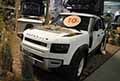 Auto Home con la Land Rover Defender e tende da campeggio al Salone del Camper 2023 presso Fiere di Parma