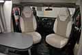 Camper Compact C66 realizzato da Giotti Line con sedili anteriori girevoli al Salone del Camper