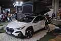 Subaru Cross Trek auto da campeggio con tenda sul tetto al Salone del Camper edizione 2024 presso FIere di Parma 