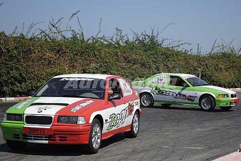 Stuntwoman - Vetture acrobatiche BMW al Stunt Show area eventi di Miragica
