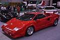 Laborghini Countach vista laterale a Supercar Roma Auto Show