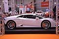 Lamborghini Huracan fiancata laterale a Supercar Roma Auto Show 2014