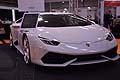 Lamborghini Huracan supercar esposta al Supercar Roma Auto Show