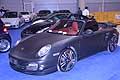 Atmosfere supercar e vettura Porsche a Supercar Roma Auto Show