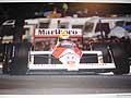 Mostra fotografica in ricordo di Ayrton Senna sulla mitica McLaren-Honda MP4/4 turbo