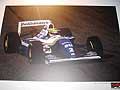 Formula 1 Willimas FW16 di Ayrton Senna, nella mostra fotografica per il Tributo Ayrton Senna a Imola