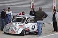 Fiat 500 Giannini pilota Montanaro Oronzo in area paddock al Trofeo Autodromo del Levante prima tappa 2014