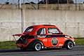 Fiat 500 di Pinto Michele rettilineo dopo il via, 3^ tappa categoria Minicar del Trofeo Autodromo del Levante 2014