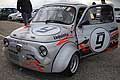 Fiat 500 n.9 racing del Team Fasano Corse al Trofeo Autodromo del Levante prima tappa 2014