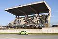 Fiat 500 di Zizza Onofrio passaggio sotto le tribune, 3^ tappa Trofeo Autodromo del Levante 2014
