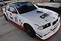 Paddock BMW M3 racing car al 1 Trofeo Autodromo del Levante 2014