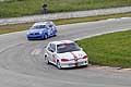 Peugeot 106 pilota Errichetti Rocco terza con un vettura doppiata al 1� Trofeo Autodromo del Levante 2014 sul circuito di Binetto