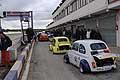 Area paddock minicar pronte per entrare in pista in Gara 2 categoria Assominicar al Trofeo Autodromo del Levante 2014 prima tappa