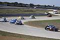 Bagar in pista com Maione Domenico in testa coda dopo un contatto al Trofeo Autodromo del Levante