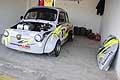 Box 500 Abarth del team Fasano Corse per la Coppa Italiana Minicar presso l�Autodromo del Levante a Binetto