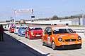 Corsia box schieramento vetture monomarca Volkswagen Lupo, 2^ Prova al Trofeo Autodromo del Levante