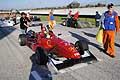 Dallara F300 Fiat di Marinaro Salvatore in pit line nella 2^fila, categoria Sport & Formula, per la 3^ prova del Trofeo Autodromo del Levante 2014 sul circuito di Binetto
